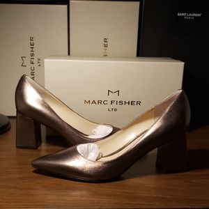 Marc Fisher LTD Zala "Pewter Leather"